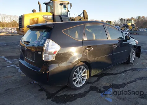 2012 Toyota Prius V Five from USA, damaged, VIN JTDZN3EU2C3139930